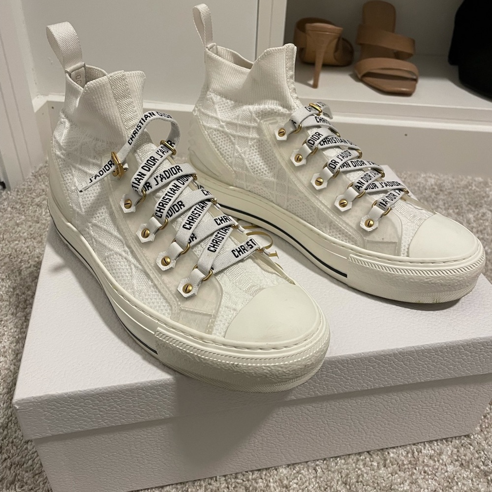 Dior high top sneakers